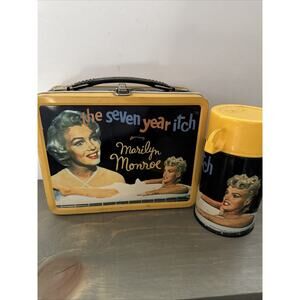MARILYN MONROE ‘SEVEN YEAR ITCH’ LUNCHBOX w/ THERMOS !